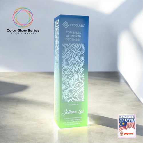 Exclusive Color Glow Acrylic Awards